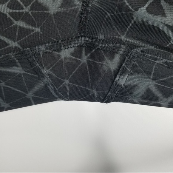 Lululemon Star Crushed Coal Black Inspire Tight Ii Activewear Satin Pant Legging - Picture 11 of 16